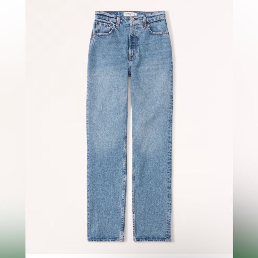 Abercrombie | 90s Straight Ultra High Rise